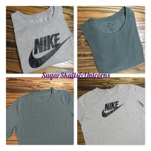 NIKE Athletic Shirt Bundle – Set of 2 – Size Medium – Dri-FIT & Logo Tee